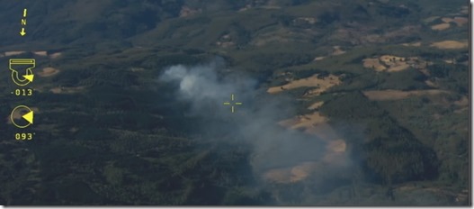 Incendio Huillinco - comuna Tir&uacute;a - CMPC
