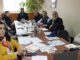 Autoridades del Gabinete del Agro evaluando daños en infraestructura agrícola tras sistema frontal en Biobío.