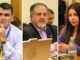 Diputados del PDG en el Congreso durante sesión de fiscalización sobre uso de vehículos estatales.