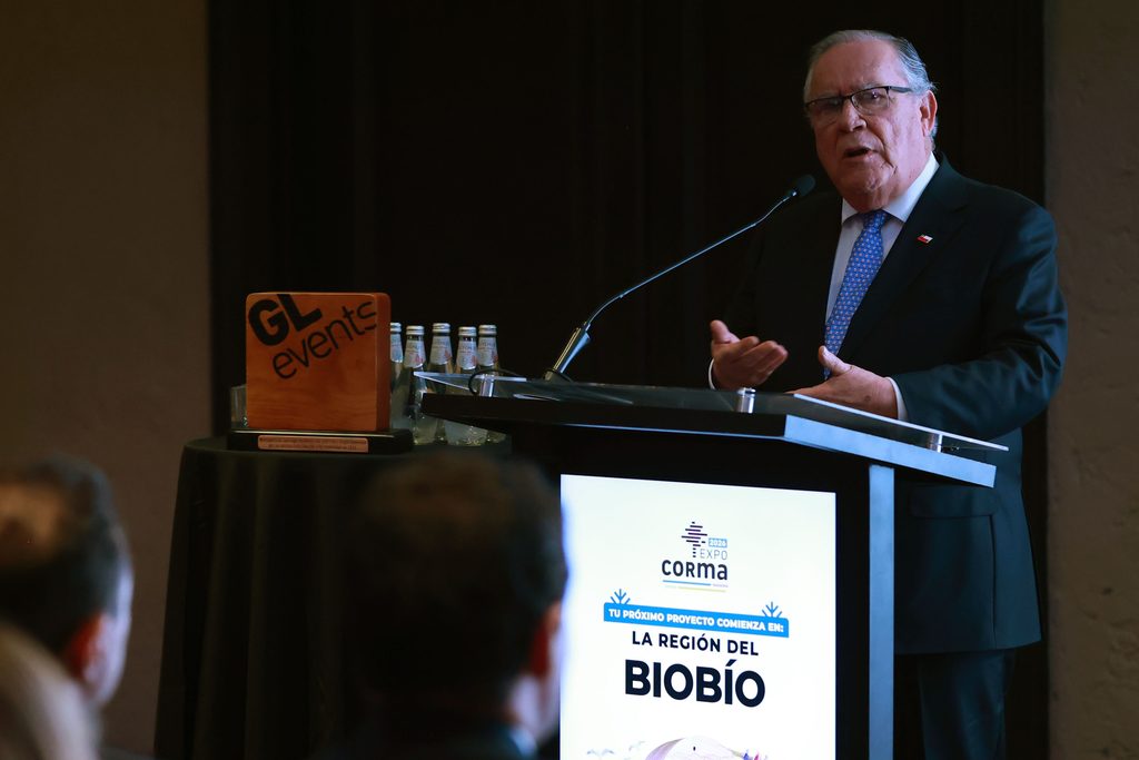 Lanzamiento oficial de la feria ExpoCorma 2026 con líderes del sector forestal y autoridades en Santiago