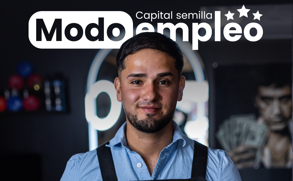 Autoridades lanzando el programa Capital Semilla Modo Empleo para emprendedores desempleados