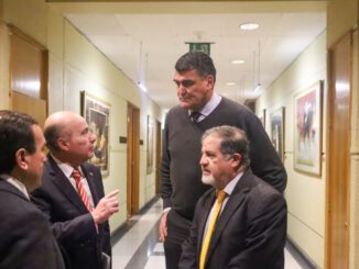Diputados del Biobío reunidos con el ministro de Hacienda para impulsar obras públicas y creación de empleo