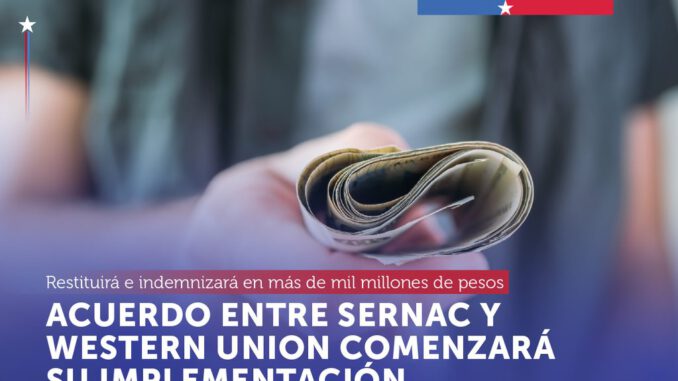 Logotipo y oficinas del Servicio Nacional del Consumidor SERNAC en Chile