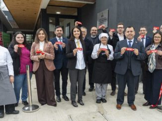 Fachada e instalaciones del Centro Gastronómico Intercultural Poyewün de la UCSC en la provincia de Arauco
