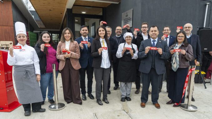 Fachada e instalaciones del Centro Gastronómico Intercultural Poyewün de la UCSC en la provincia de Arauco