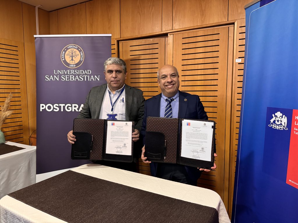 Firma de convenio colaborativo entre la Universidad San Sebastián y el Hospital Las Higueras para la formación en Enfermería