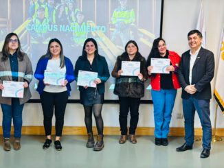 Ceremonia de graduación de la Academia de Mujeres Empresarias en el Biobío con emprendedoras locales y autoridades
