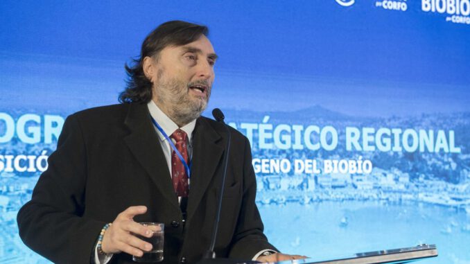 Autoridades y empresarios participando en el Summit Transición Energética Biobío 2026
