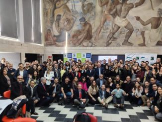 Representantes de diversos sectores regionales reunidos en el encuentro de la Estrategia Biobío 2050.