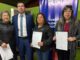 Autoridades del FOSIS junto a emprendedores de Quillón en el inicio del programa Emprendamos Avanzado