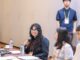 Estudiantes chilenos participantes del programa PROVOCA en un taller de emprendimiento sostenible en Corea