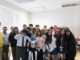 Estudiantes secundarios de California visitando las instalaciones científicas de la Universidad Católica de la Santísima Concepción