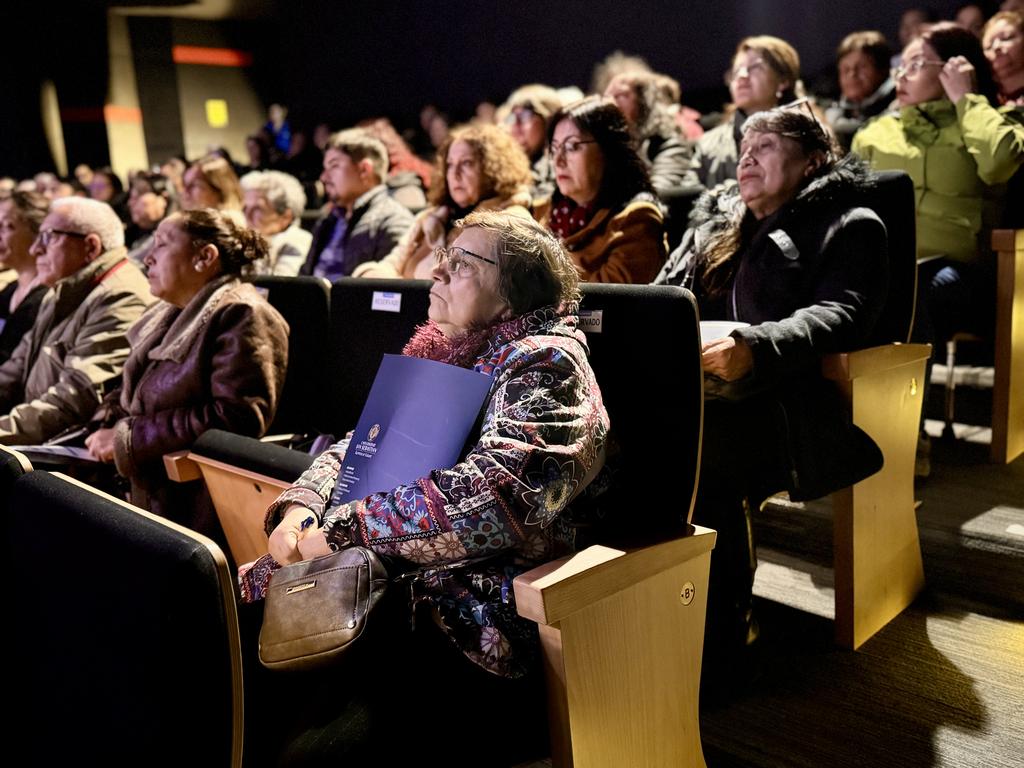 Dirigentes sociales participando en la segunda versión de Puerto de Líderes en Talcahuano
