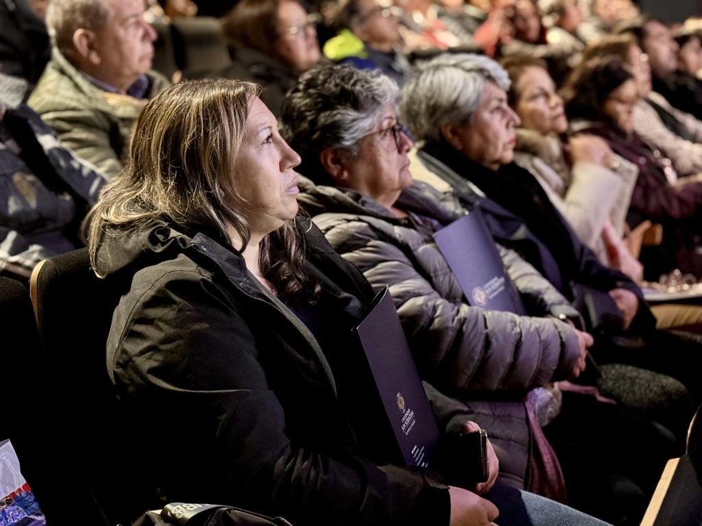 Dirigentes sociales participando en la segunda versión de Puerto de Líderes en Talcahuano