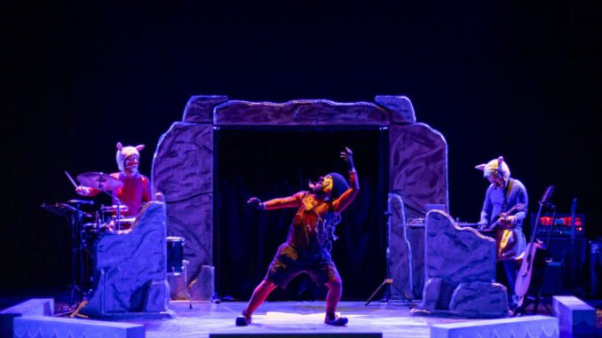 Espectáculo de artes escénicas enmarcado en la gira Ruta Escena Biobío