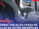 Fiscalización del SERNAC a tiendas por la venta de sistemas de retención infantil en Chile